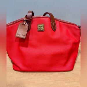 Dooney & Bourke Bright Red Tote Bag